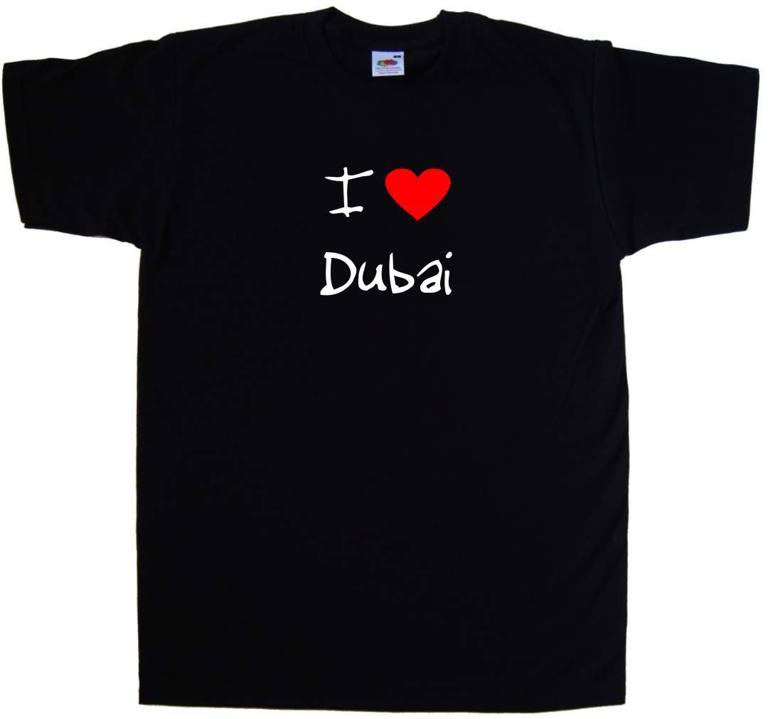 Ali Clothing Article 9036 I love Dubai t- Shirt