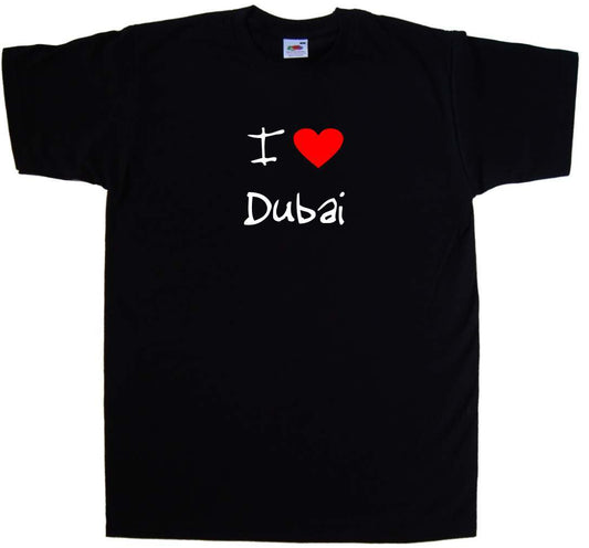 Ali Clothing Article 9036 I love Dubai t- Shirt
